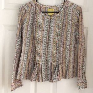 Anthropology Adorable Floral Top.